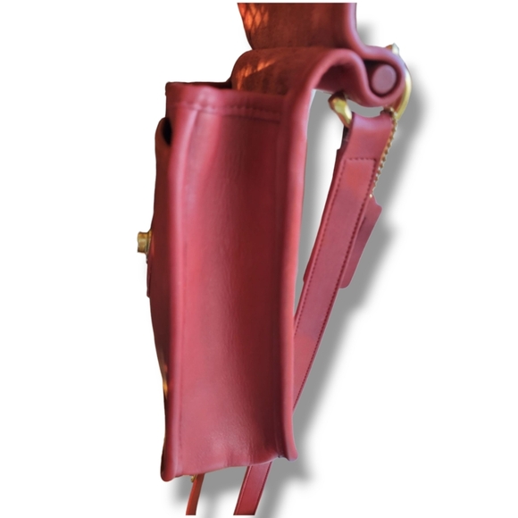 Vintage USA COACH Murphy 9930 Station Classic Leather Crossbody Shoulder Handbag - Picture 9 of 17